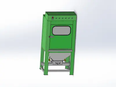 Sand blasting equipment  3D model