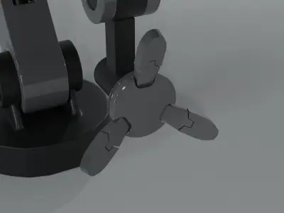 Robotic Arm 3D model 11