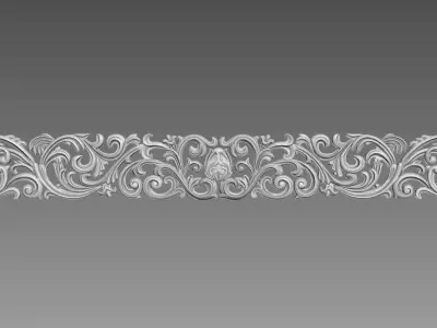 Ornament for furniture 3D model