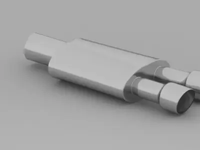 Exhaust Car 3D model