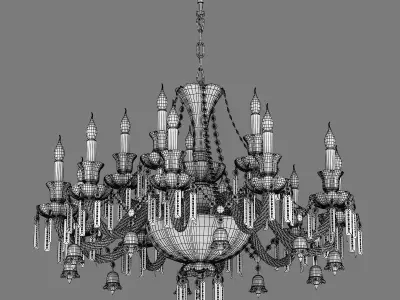 716154 Campana Osgona Chandelier 3D model