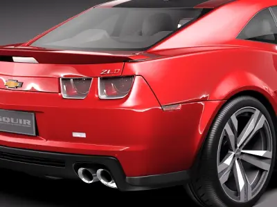 Chevrolet Camaro ZL1 2012 3D model