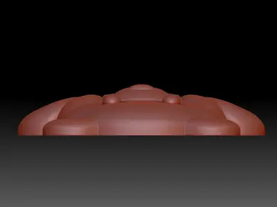 Bear heart  3D print model