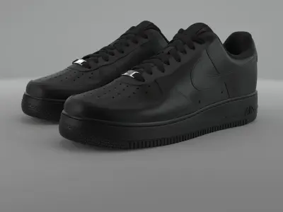 Air Force 1 Low Nike PBR  Low-poly 3D model