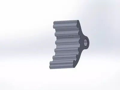 Crankshaft retainer for VAG timing change belt fixator TD  3D print model