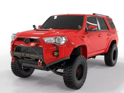 Toyota 4Runner Trd 2018 Off Road Concept 3D model
