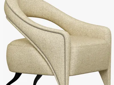 Brabbu Tellus Armchair 3D model