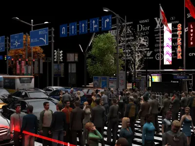 Street Models 3D model