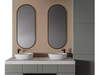 Luxury Bathroom 251 3D model