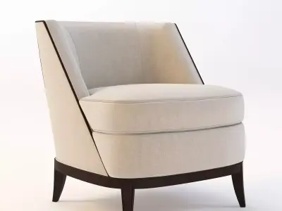 Bolier Modern Luxury Lounge Chair 92005 3D model