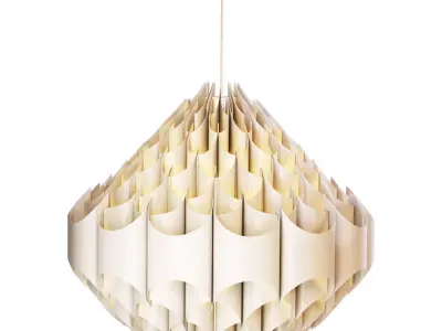 Rhytmic pendant lamp 3D model