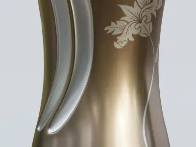 Vase39 vase with swirls 3D model