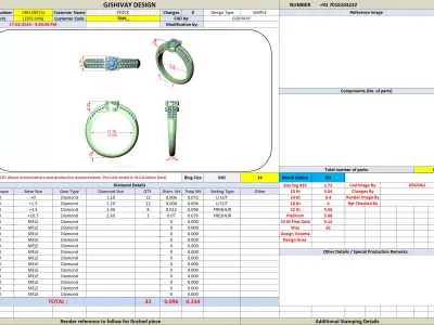 Luxury Diamond Pave Shoulder Halo Ring CAD Design 3D print model