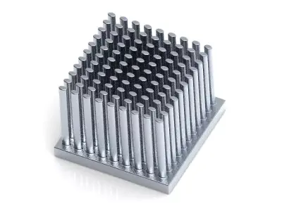 Elliptical Heat Sink 3D print model