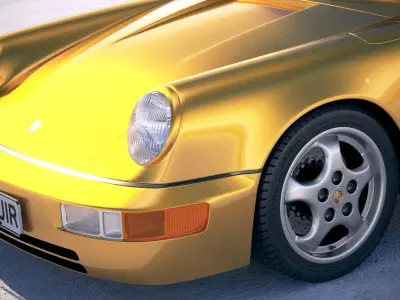  Porsche 911 964 Carrera 1990 3D model