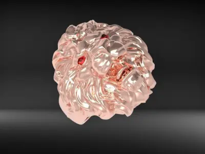 Lion Ring  US RING SIZE 11  3D print model