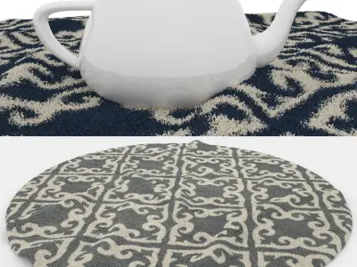 Rugs No 106 Low-poly 3D model