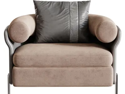  Mattia Armchair 3D model