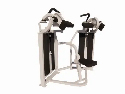 Gym Equipments-gym by Bodysolid-Machine the gym 3D model