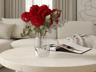 living room 3D model