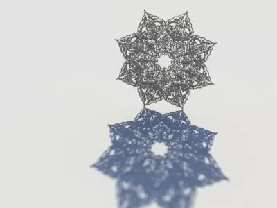 Islam Ornament Free 3D model