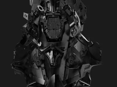 Armor tech Free 3D model