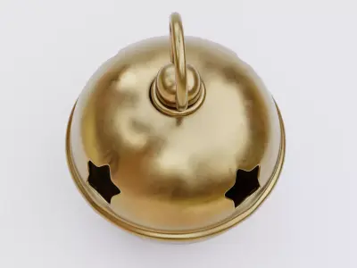 Jingle Bell Low-poly 3D model