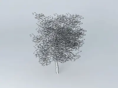 Tree corporate university Free 3D model