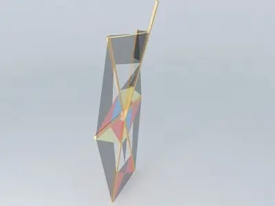 Bermuda Traditional Kite Free 3D model