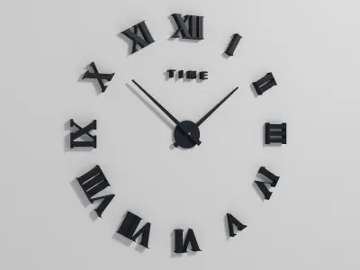 Wall Clock 3D model