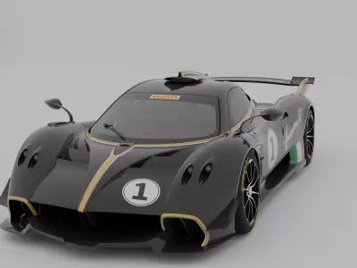 Pagani Huayra R 3D model