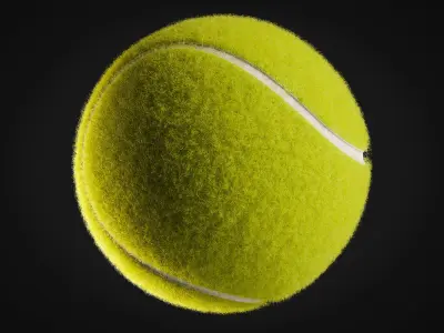 Tennis ball 3D model