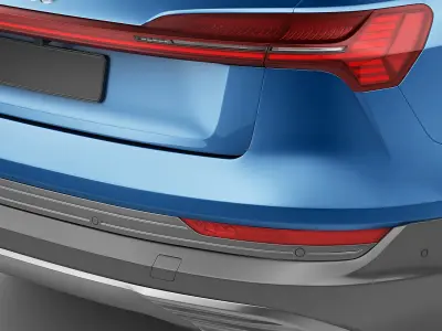 Audi E-Tron 2020 3D model