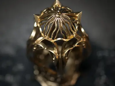 LAURELIN ELVEN LANTERN 3D print model