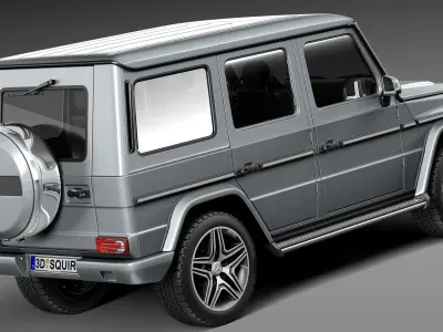 Mercedes-Benz G63 AMG 2013 3D model