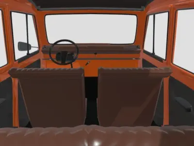 citroen baby car 3D model