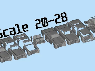 Evil Car 3D Model for 3D Printing Iconic Horror Vehicle 3D print model
