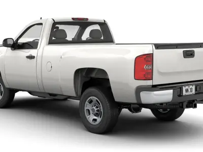 GENERIC HD PICKUP TRUCK 15 3D model