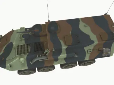 LAV-C2 Low-poly 3D model