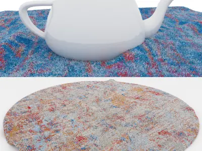 Rugs No 650 Low-poly 3D model