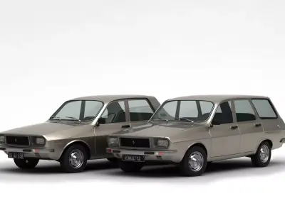 Renault 12 TS - TSW Pack 3D model