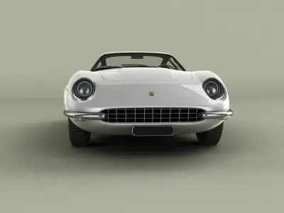 Ferrari 365 GTB-4 Daytona Prototype 3D model