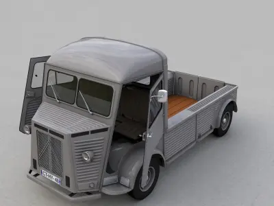 CITROEN HY PICKUP 1948 3D model