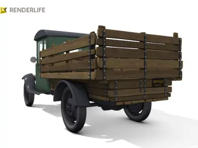Truck pack 3D model