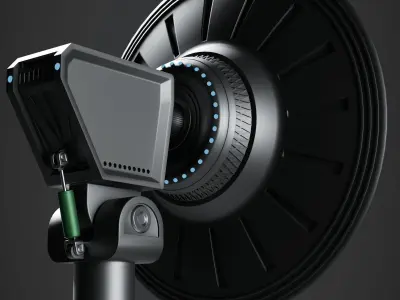Antenna 3D model 11