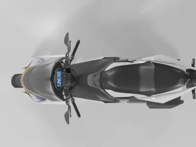 SYM DRT BT  Low-poly 3D model