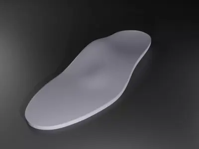 sport insole size 46 3D model
