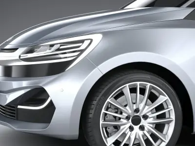 Generic Hatchback v2 2022 3D model