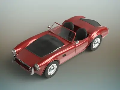 Old Sport car 3D model
