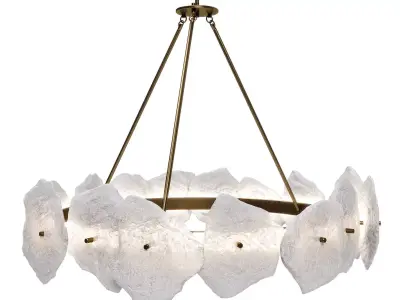 Christopher boots Petra III chandelier 1400mm 3D model